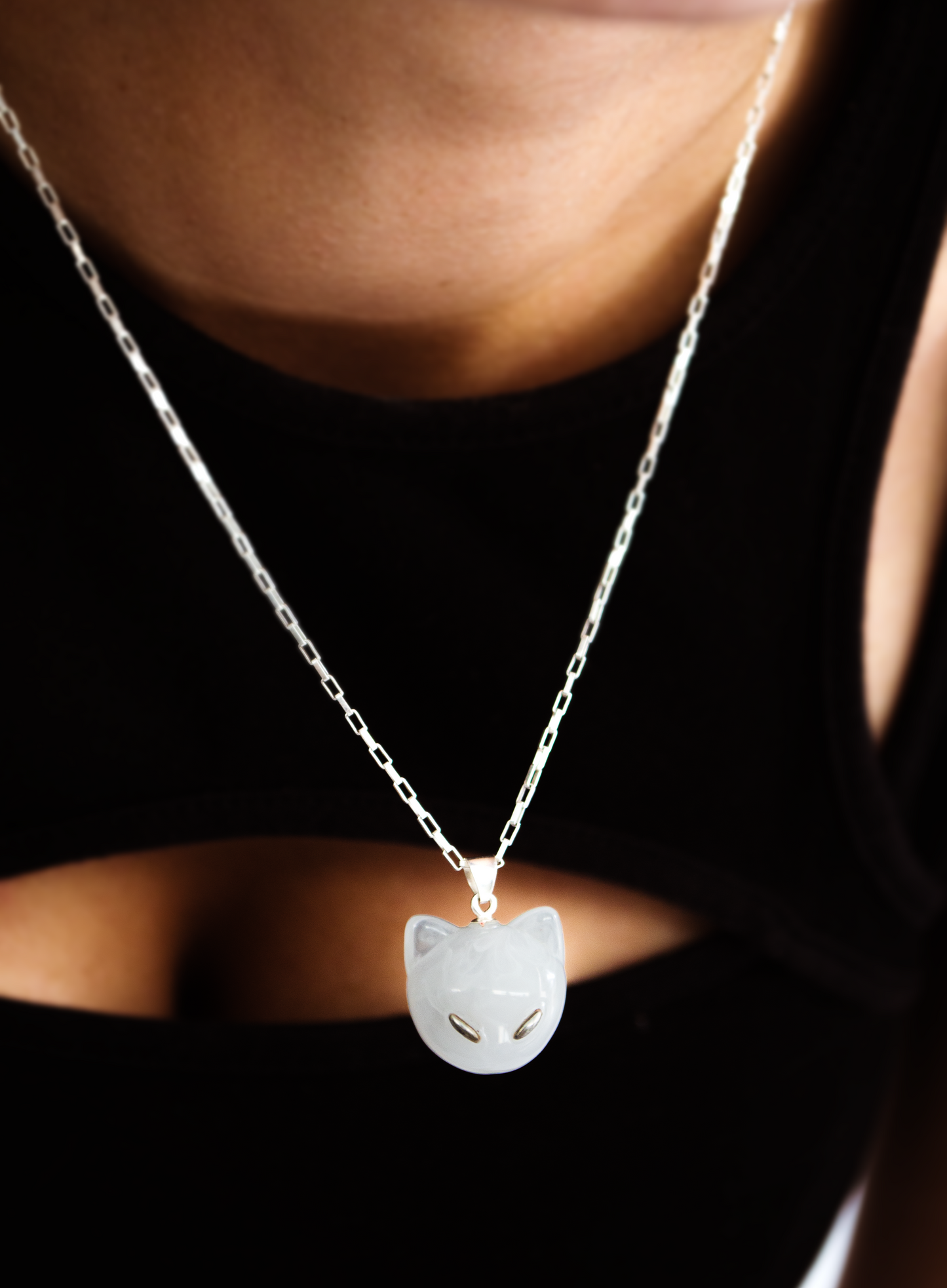 Pack CATMOON - Pendentif Noir & Blanc