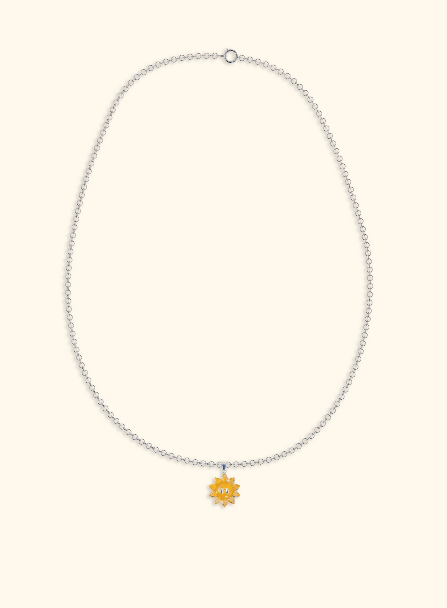 Collier Pendentif Sunflower - ARGENT 925