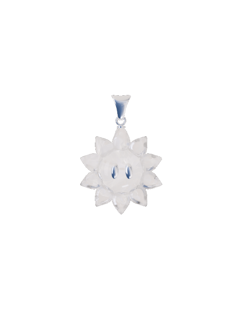 Collier Pendentif Sunflower - ARGENT 925