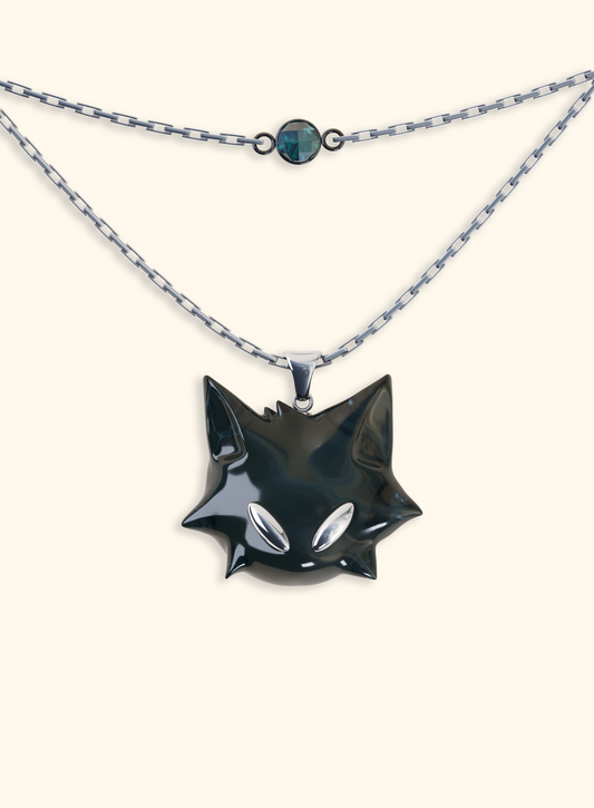 Collier double - CAT MOON