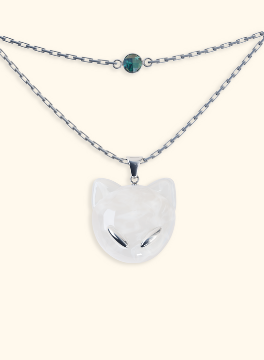 Collier double - CAT MOON