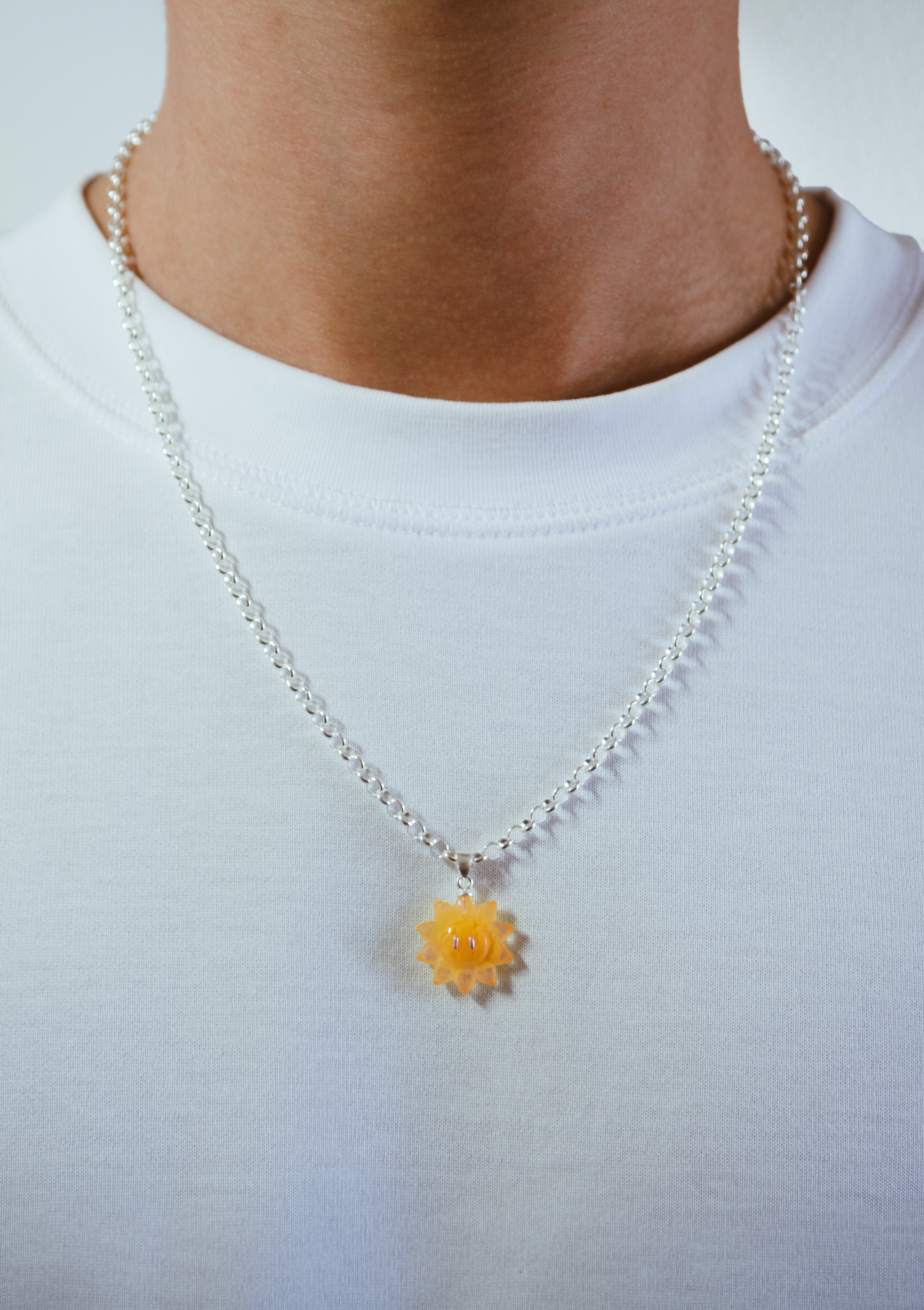 Collier Pendentif Sunflower - ARGENT 925