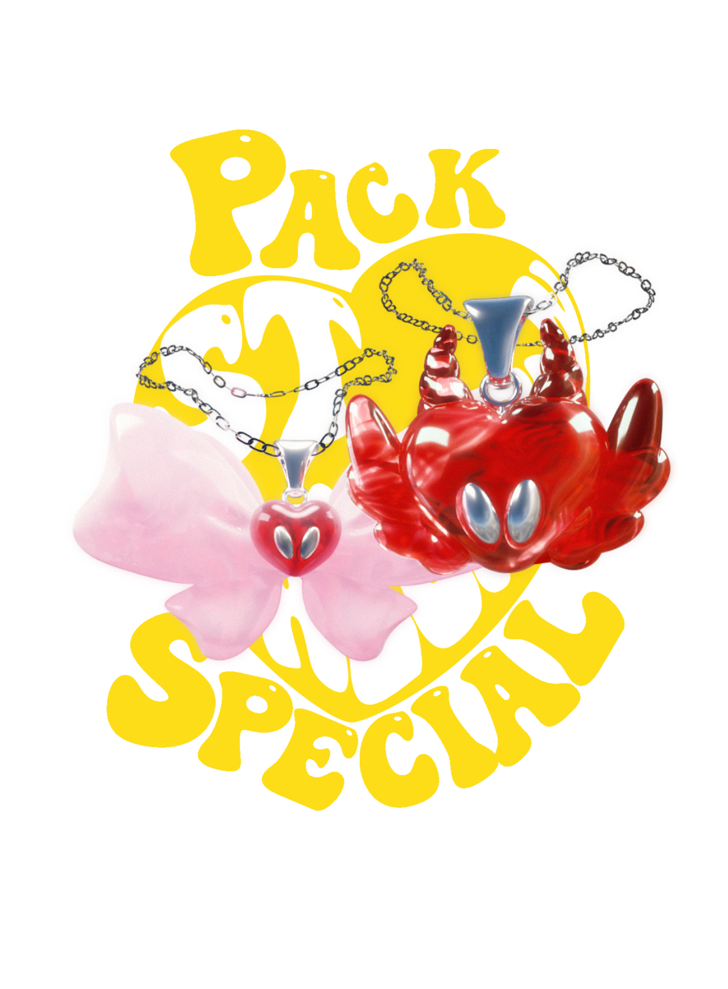 Pack DARLING & VALENTINE - Argent 925