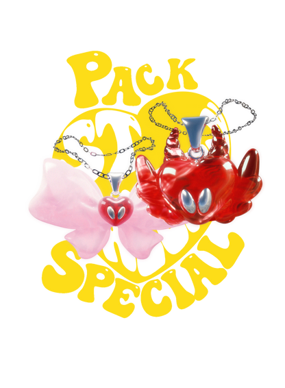 Pack DARLING & VALENTINE - Argent 925