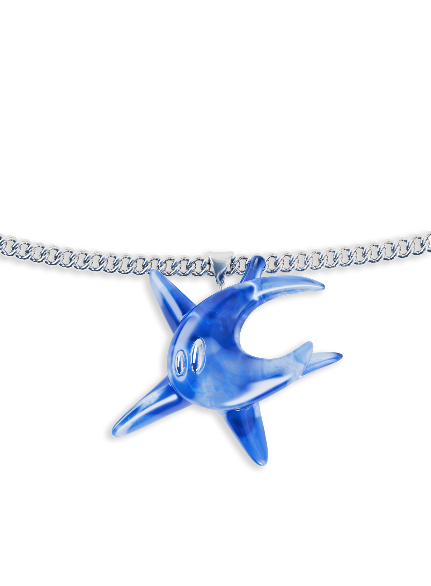 Pendentif & Chaîne argent 925 - NUIT