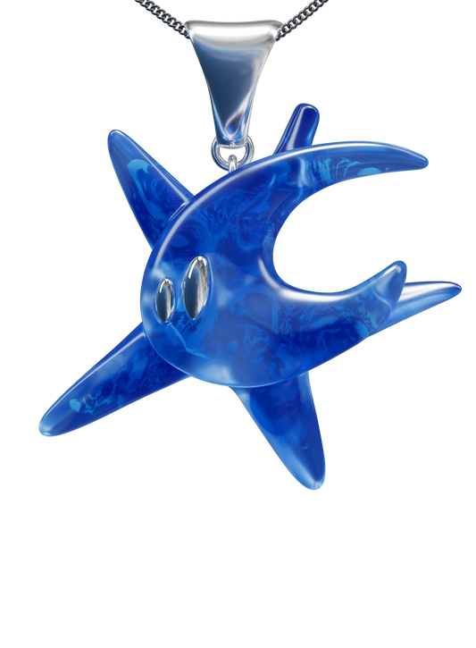 Pendentif & Chaîne argent 925 - NUIT