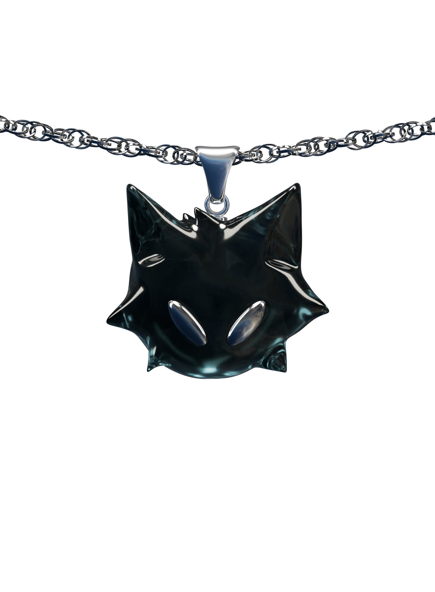 Collier CATMOON Noir - 3 versions