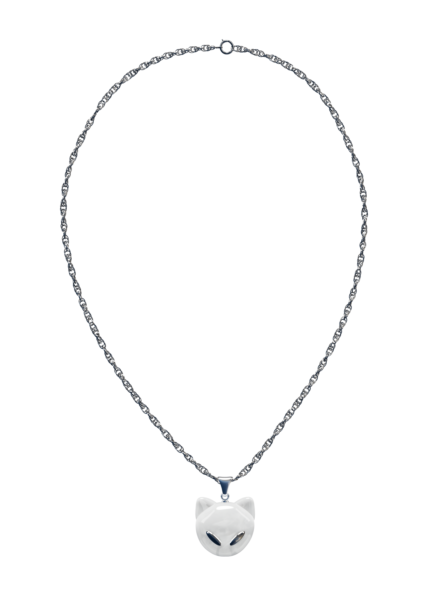 Collier CATMOON Blanc - 3 versions