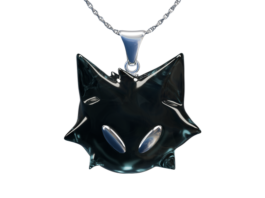 Collier CATMOON Noir - 3 versions