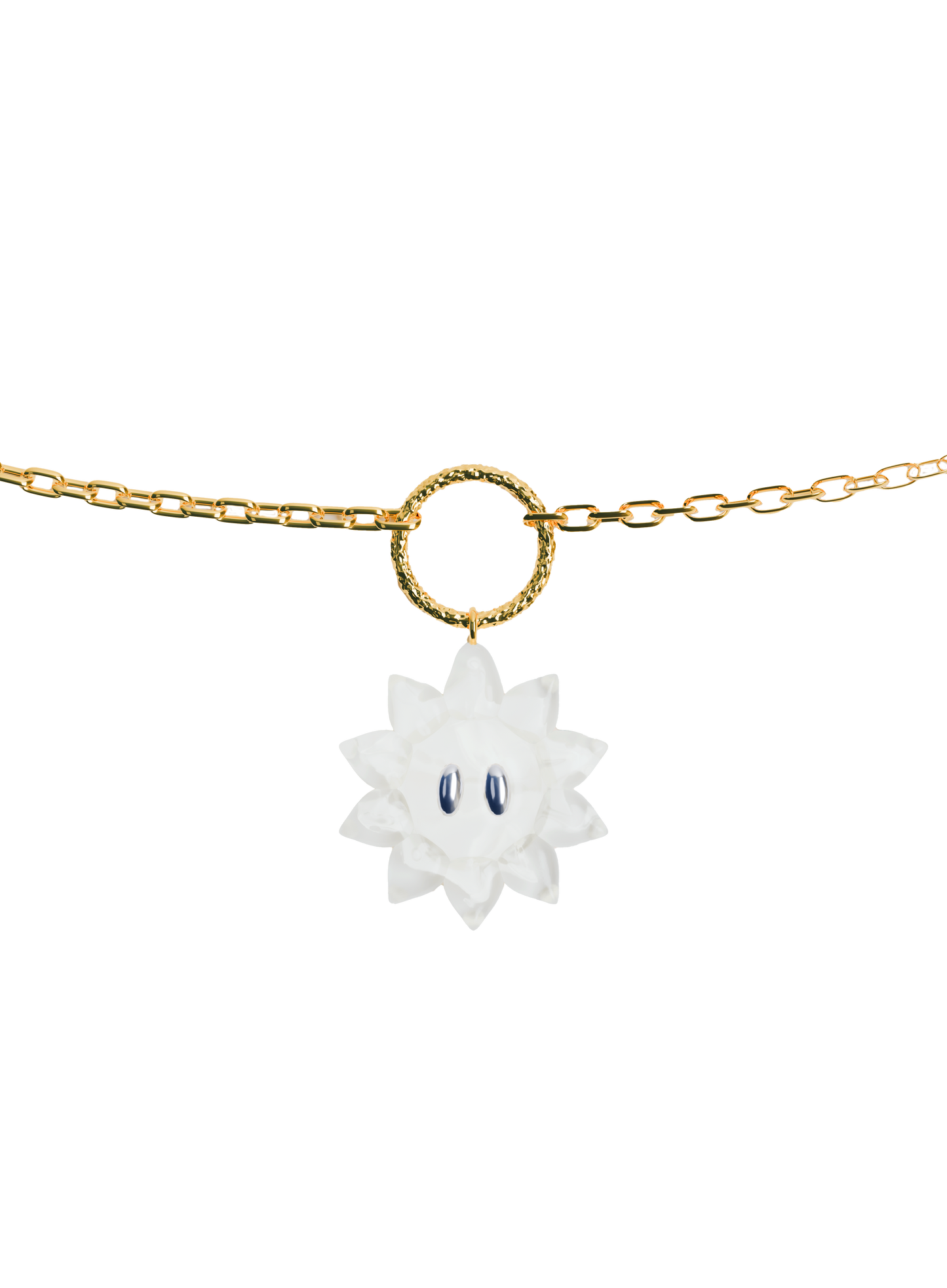 Collier Sunflower - PLAQUE OR