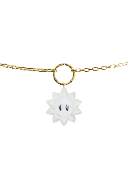 Collier Sunflower - PLAQUE OR