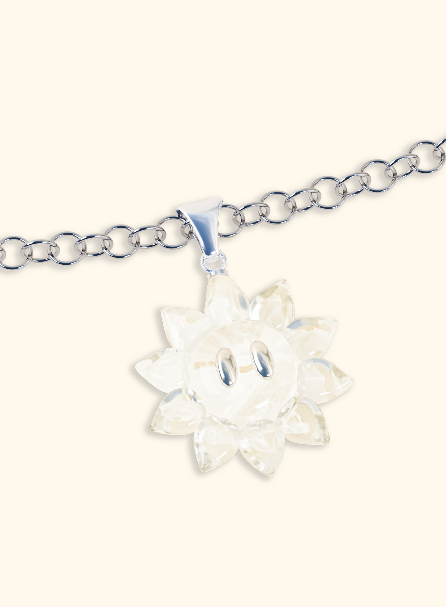 Collier Pendentif Sunflower - ARGENT 925