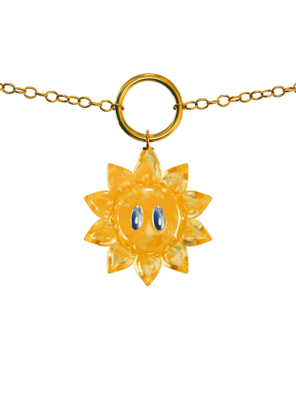 Collana Girasole Cerchio - 2 versioni