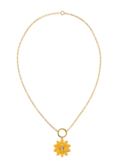 Collana Girasole Cerchio - 2 versioni