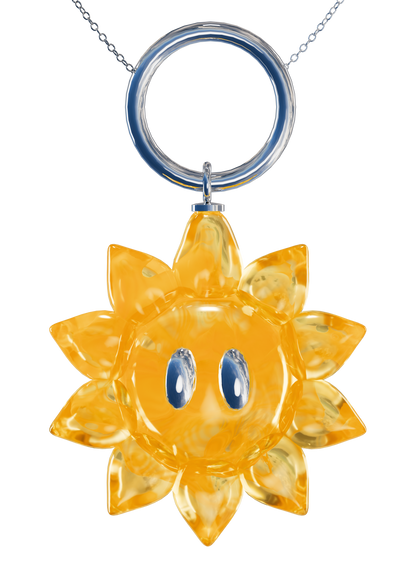 Collana Girasole Cerchio - 2 versioni