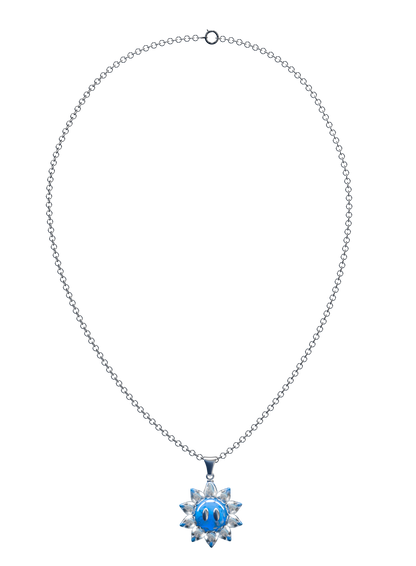 Collier Pendentif Sunflower - CRYSTAL