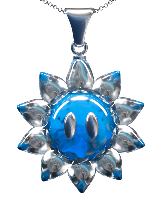 Collier Pendentif Sunflower - CRYSTAL