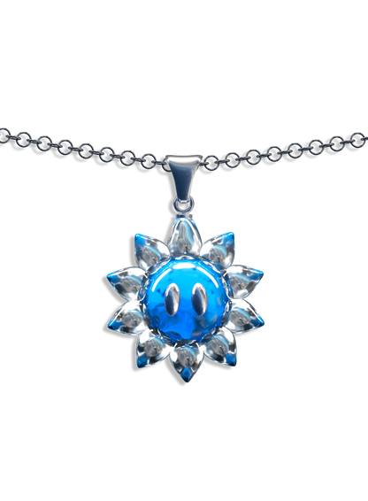 Collier Pendentif Sunflower - CRYSTAL
